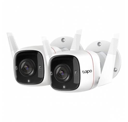 Wifi-bewakingscamera voor Buiten (2 pack)  TP-link