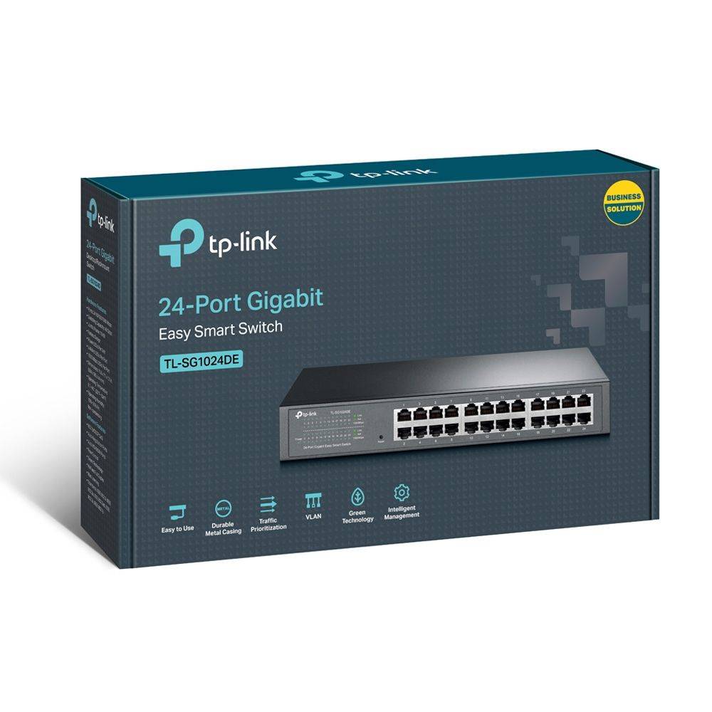 TP-link Switch Gigabit easy smart switch met 24 poorten