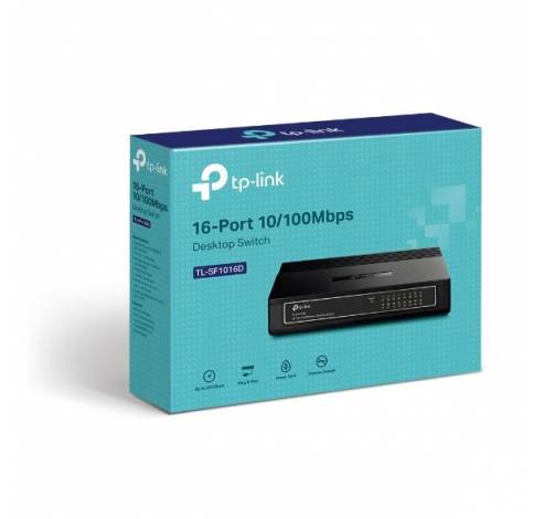 16-Port 10/100Mbps Desktop Switch  TP-link