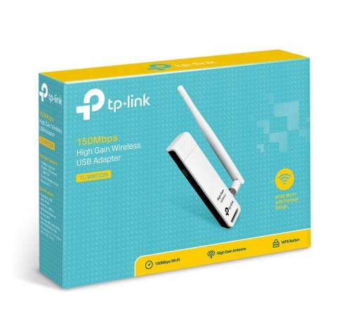 150Mbps High Gain Wireless USB Adapter  TP-link