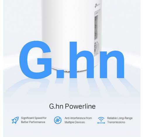 AX3000 + G1500 whole home powerline mesh wifi 6-systeem  TP-link