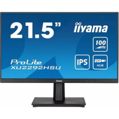 Prolite 21.5inch IPS-monitor met USB-hub en 100Hz verversingssnelheid  Iiyama