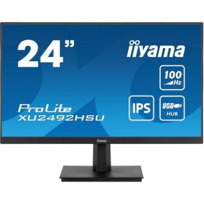 Prolite 24inch IPS-monitor met USB-hub en 100Hz verversingssnelheid  Iiyama