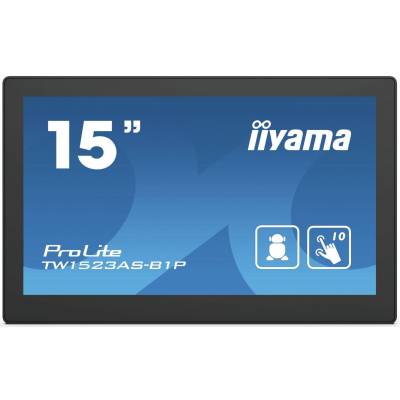 Prolite 15.6inch Full HD PCAP 10pt touchscreen met Android en Power over Ethernet-technologie (POE)  Iiyama