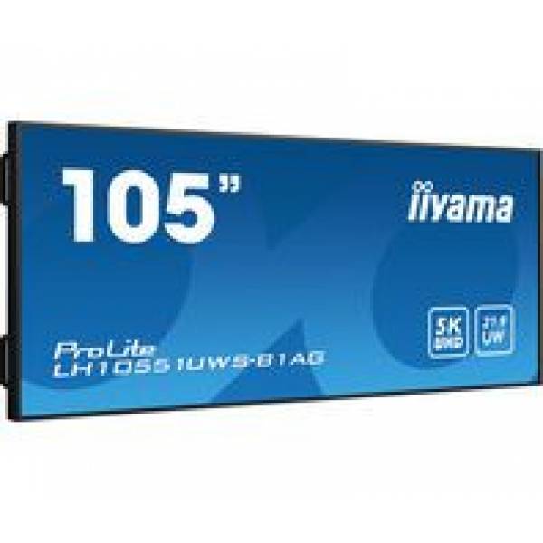 Iiyama PROLITE 105inch Professional 5KUW Display voor gespecialiseerde 21:9 panoramische commerciële signage
