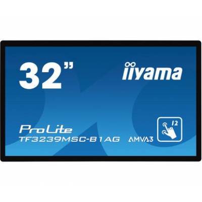 PROLITE 32-inch 12-punts open frame touch monitor met touch through-glass technologie  Iiyama