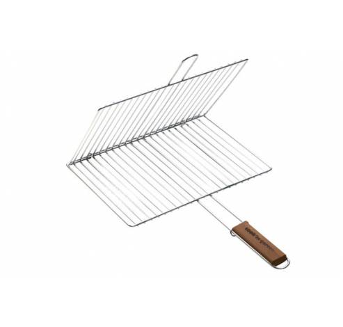 BARBECUEGRILL RE DUBBEL 40X30CM 1HV  Cook'In Garden