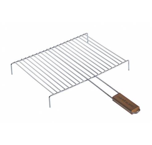 BARBECUEGRILL OP VOET 1HV 40X30CM CHROME  Cook'In Garden