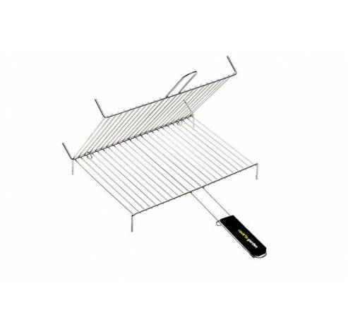 Barbecuegrill Dubbel Voet 1hv 40x30cm   Cook'In Garden