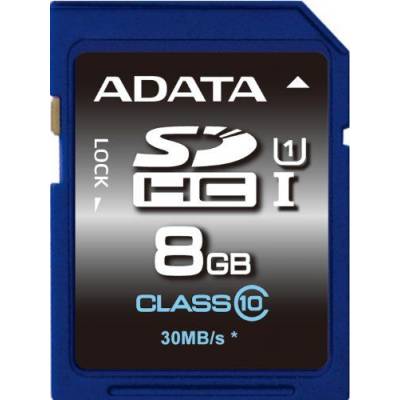 Premier SDHC UHS-I U1 Class10 8GB  Adata