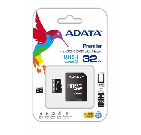 Premier microSDHC UHS-I U1 Class10 32GB  Adata