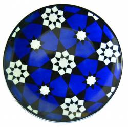 Images d'Orient Plate KAOKAB, Jade porcelain, 15.3cm 