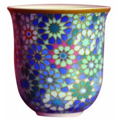 Images d'Orient Coffee Cup MOUCHARABIEH BLUE, porcelain, 90ml 