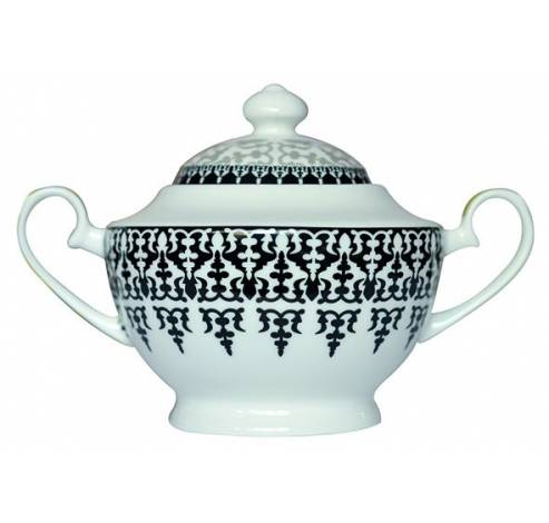 Sugar Bowl SAFRA, Jade porcelain, 380ml  Images d'Orient