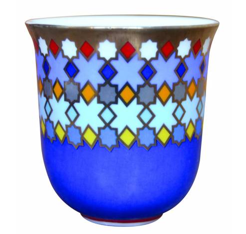 Coffee Cup SURSOCK VITRAIL, porcelain, 90ml  Images d'Orient