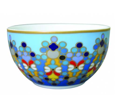 Bowl SURSOCK VITRAIL, porcelain, 12cm  Images d'Orient