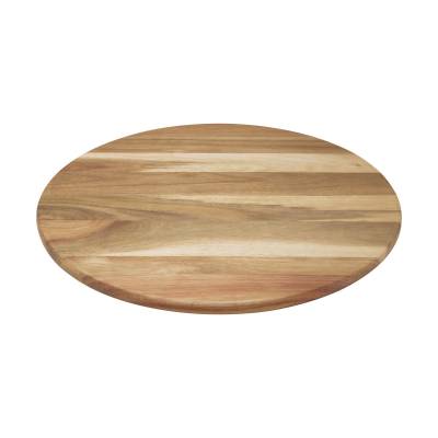 Planche à servir ronde en bois d'acacia ø40cm H 1.8cm  Dagelijkse Kost