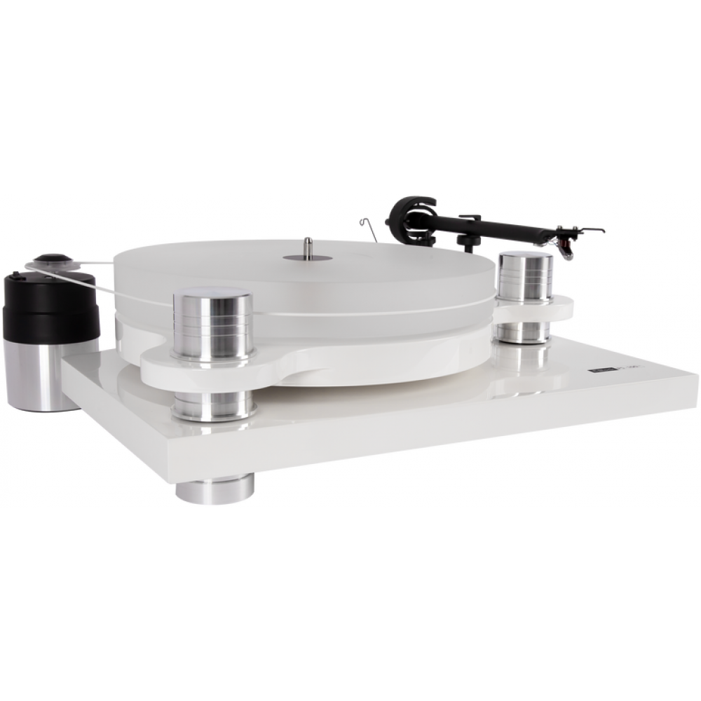 PS-100+ high-end-turntable white 