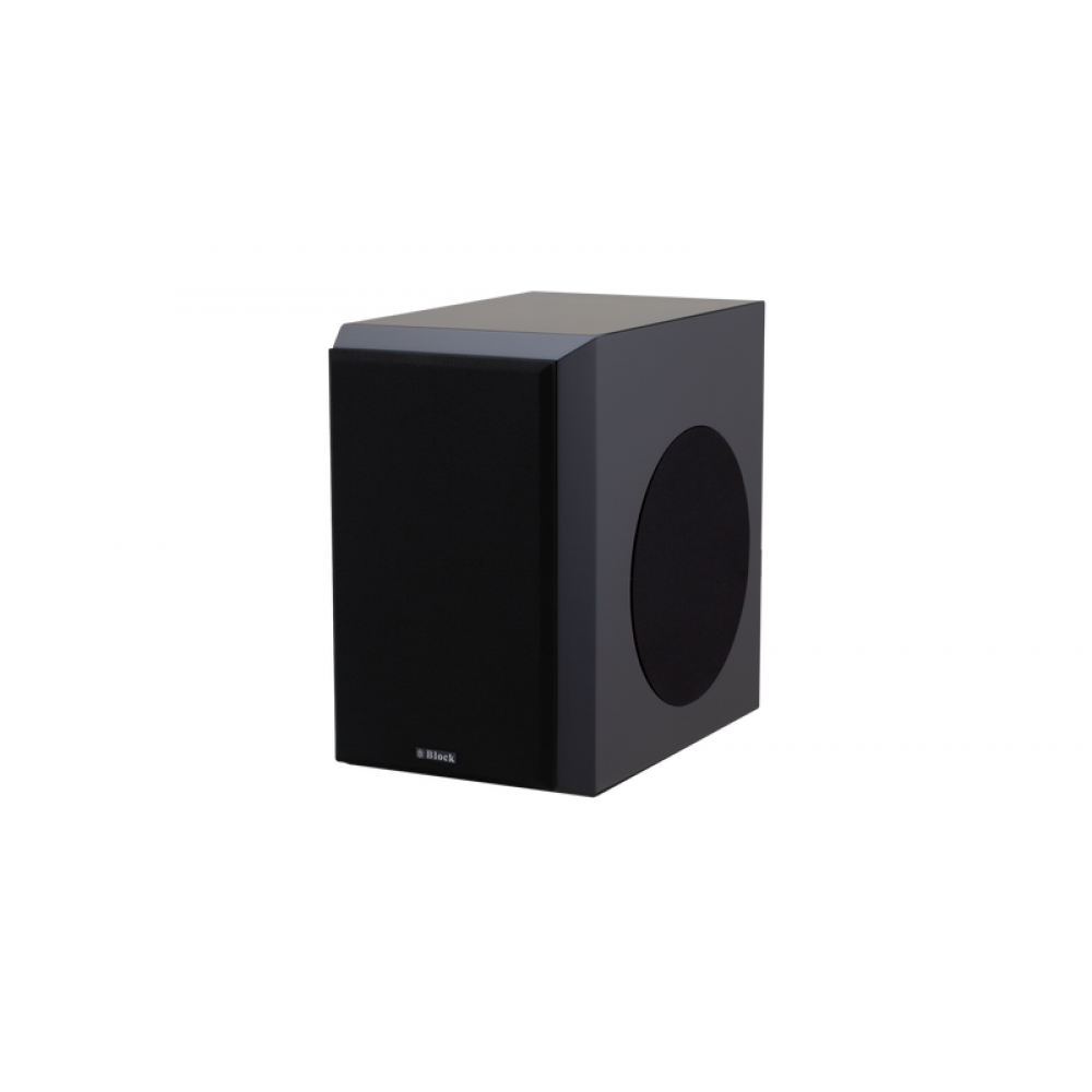 Block Luidspreker S-100 speaker black (pair)