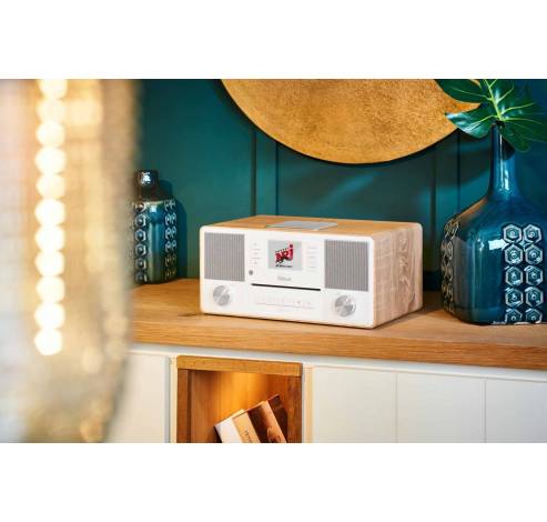 Aurora Smart Radio Walnoot  Block