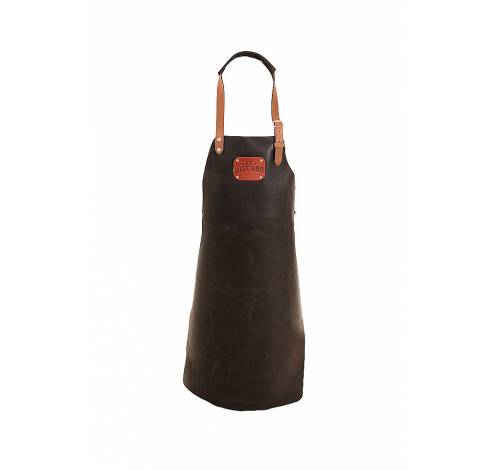 LEATHER APRON BLACK  Not Just BBQ