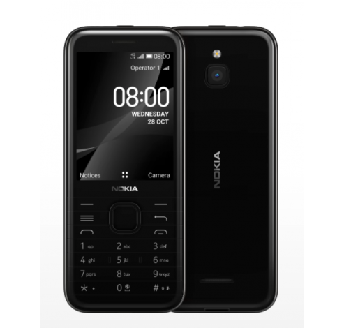 Nokia 8000 black  Nokia Proximus