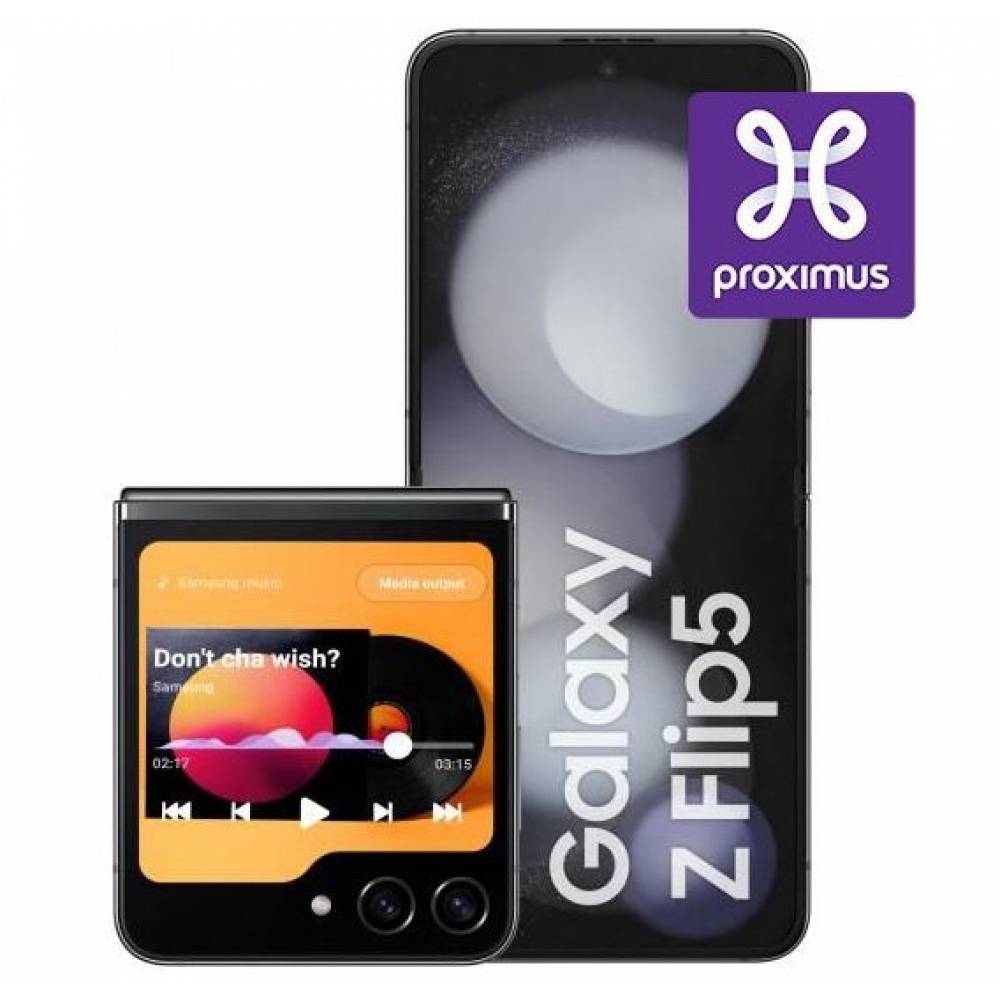 Samsung Proximus Smartphone Galaxy z flip5 256gb black + sim