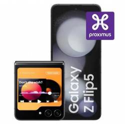 Samsung Proximus Galaxy z flip5 256gb black + sim 