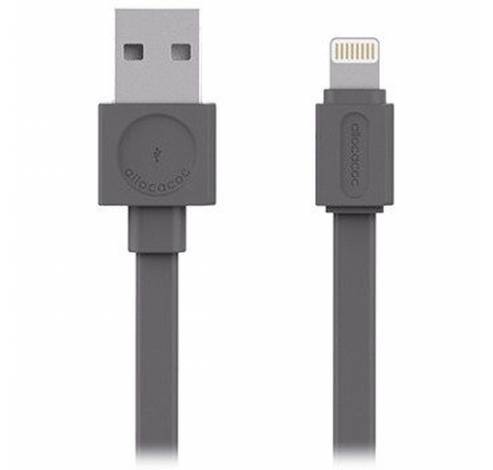 USB Cable Lightning Basic Grey  Allocacoc