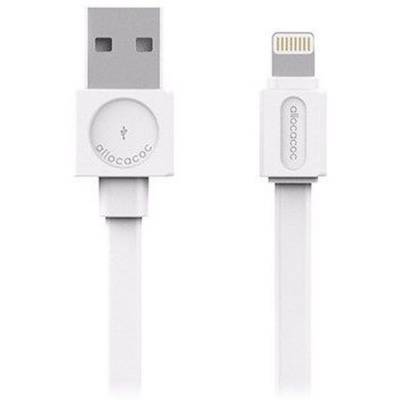 USB Cable Lightning Basic White  Allocacoc