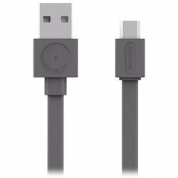 Allocacoc USB Cable MicroUSB Basic Grey 