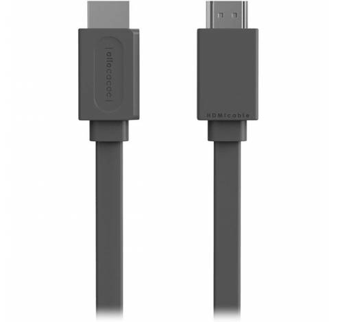 Hdmicable Flat 5m Cable Grey  Allocacoc