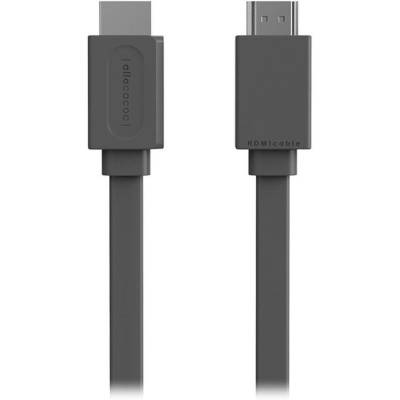 Hdmicable Flat 3m Cable Grey 