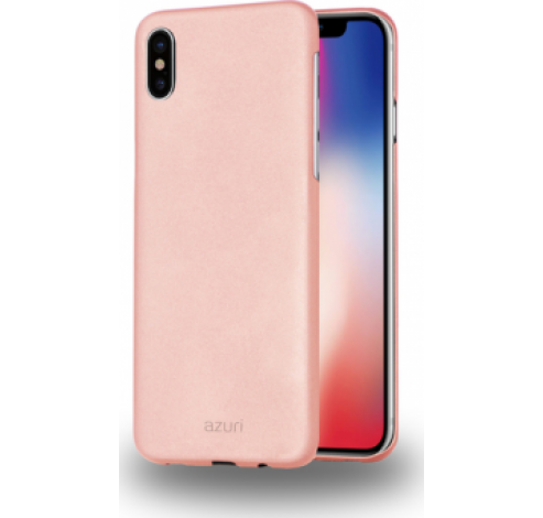 metallic cover iPhone x pink  Azuri