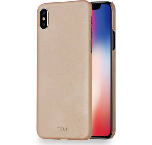 metallic cover iPhone x gold  Azuri