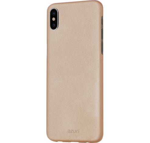 metallic cover iPhone x gold  Azuri