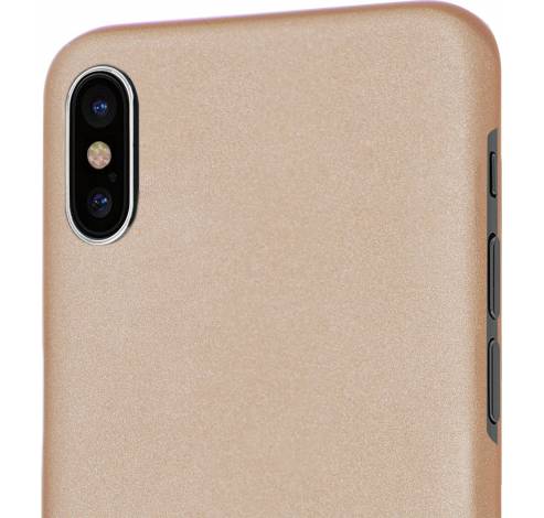 metallic cover iPhone x gold  Azuri