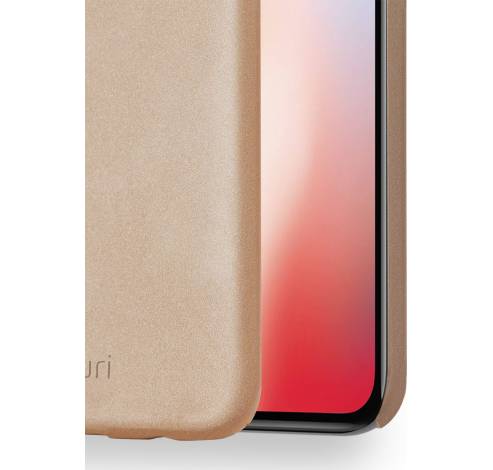 metallic cover iPhone x gold  Azuri