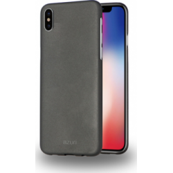 Azuri metallic cover iPhone x black 