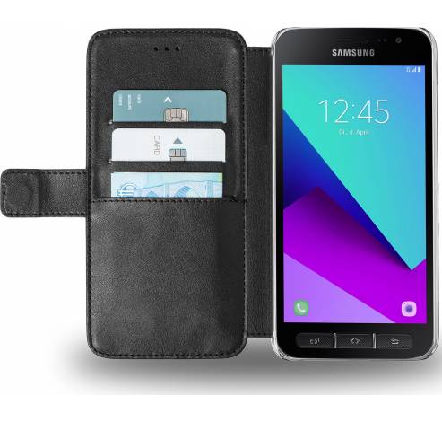 Azuri wallet case grey samsung xcover 4  Azuri