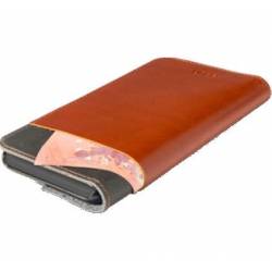 Azuri wallet case brun huawei p10 lite 