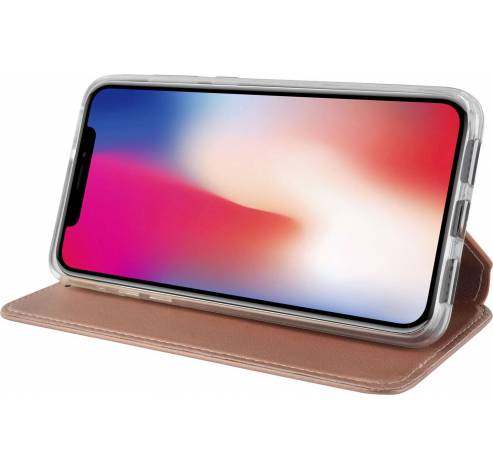 bookletcase met magnetische sluiting - goud roze - voor iPhone X/Xs  Azuri