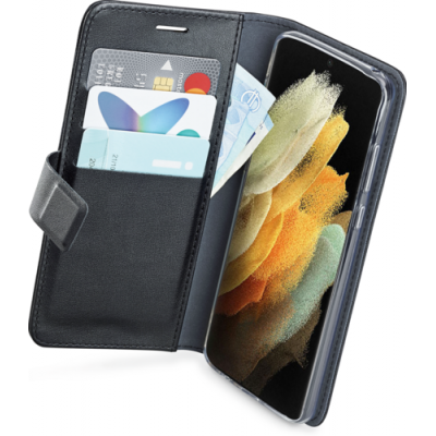 Wallet case Samsung Galaxy S21 ultra black  Azuri