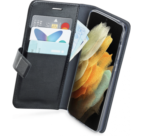 Wallet case Samsung Galaxy S21 ultra black  Azuri