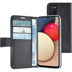 Azuri Wallet case Samsung Galaxy A02S black 