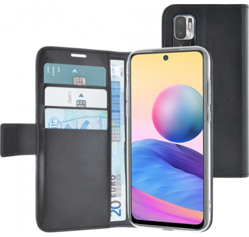 Wallet Case Xiaomi redmi note 10 5G black  Azuri