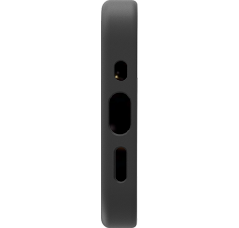 Liquid silicone cover iPhone 12 mini black  Azuri