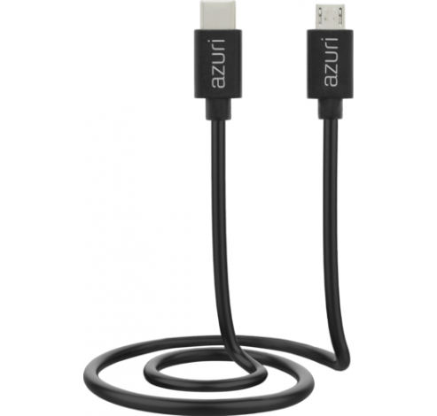 Usb-c to micro usb 1m black  Azuri