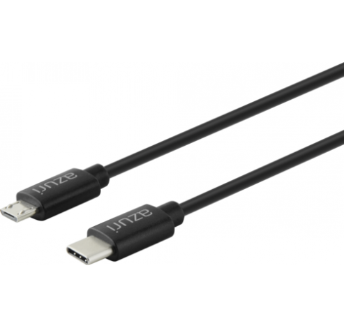 Usb-c to micro usb 1m black  Azuri