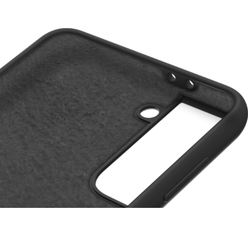 Lliquid silicone cover Samsung Galaxy S21 black  Azuri